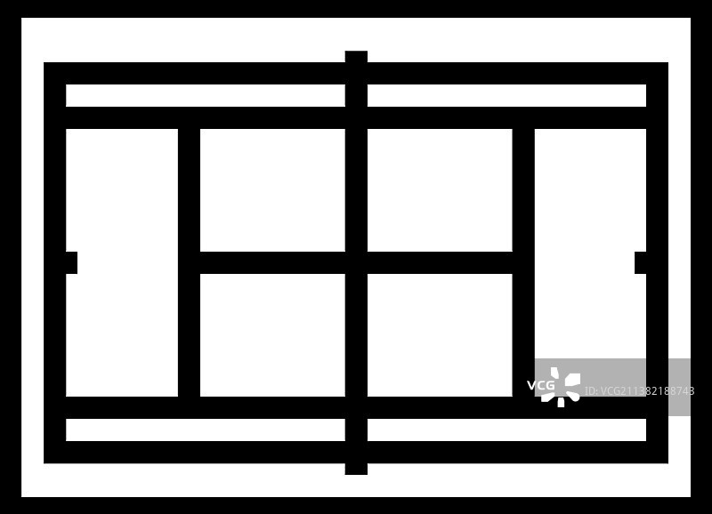 网球场游乐场线条图标图片素材