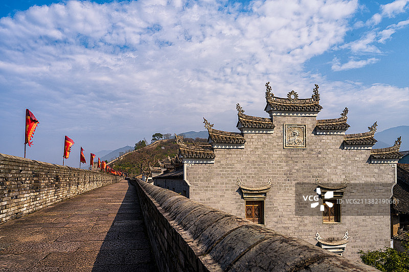 江南长城图片素材