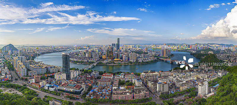 柳州全景图片素材