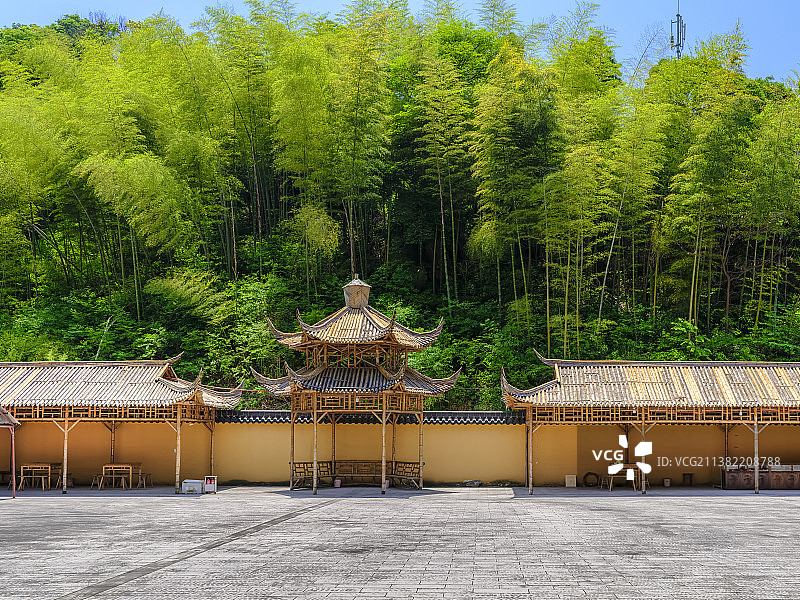 欢潭村大岩寺图片素材