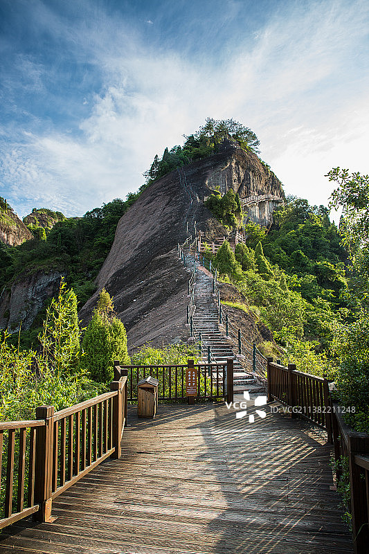福建省,龙岩市,连城县,冠豸山,竹安寨图片素材