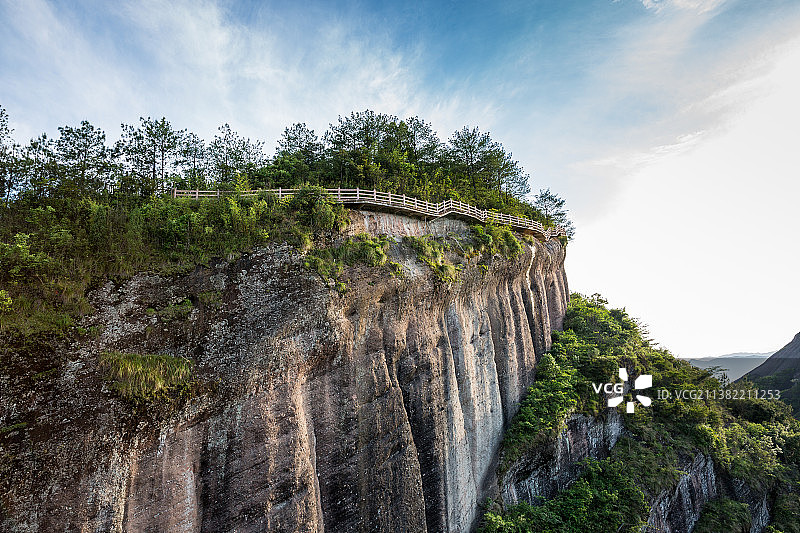福建省,龙岩市,连城县,冠豸山,竹安寨图片素材