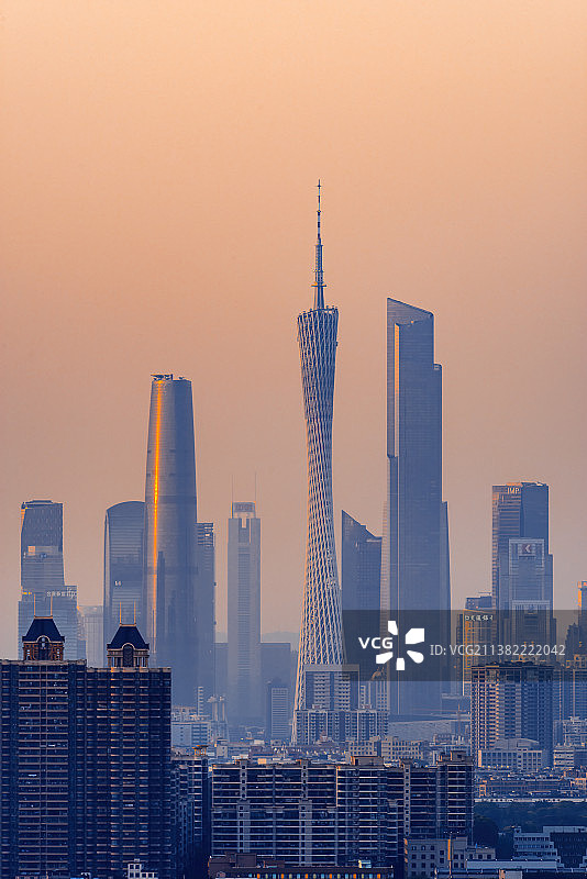 广州城市风光图片素材