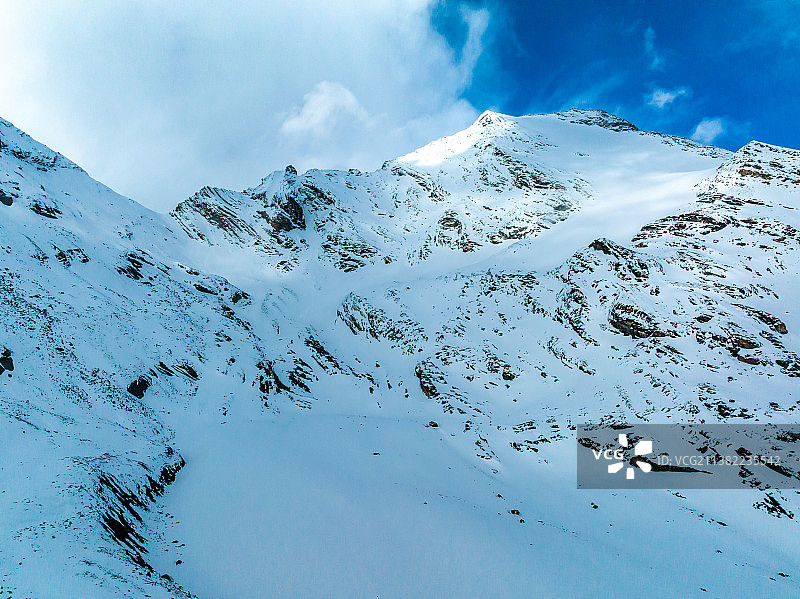 四川阿坝松潘岷山山脉都日峰图片素材