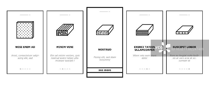 木材工业生产登录页面图标图片素材