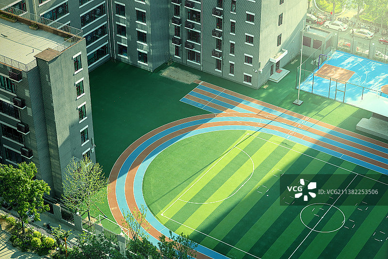 北京小学的操场图片素材