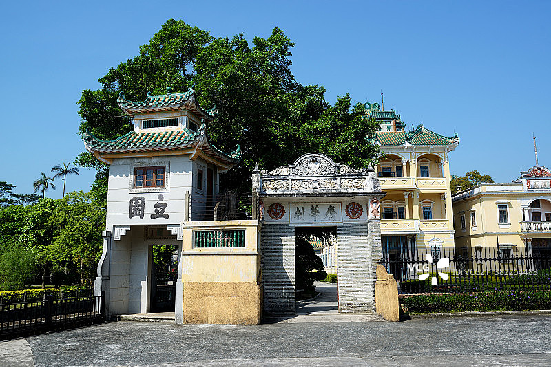 开平碉楼图片素材