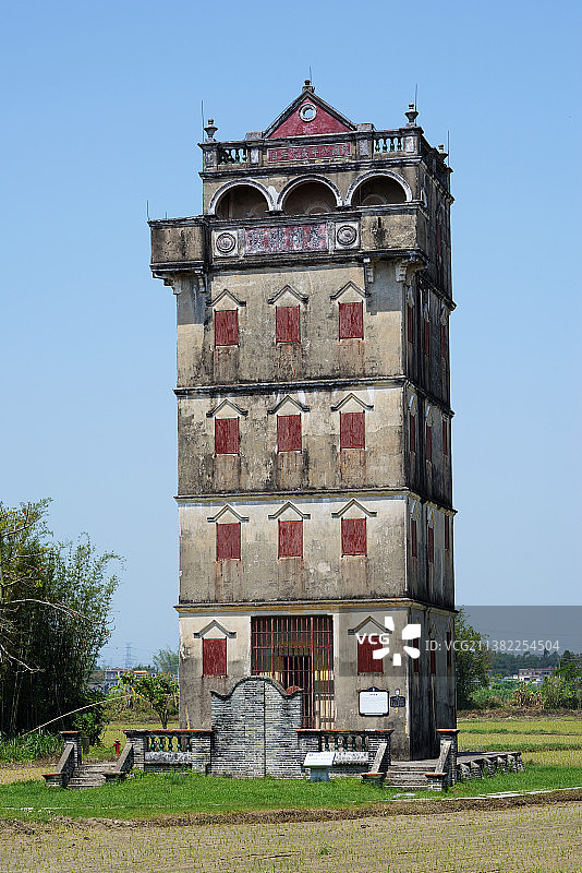 开平碉楼图片素材