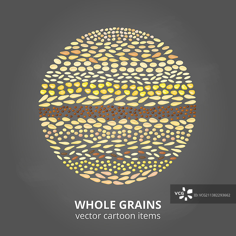 圆形谷物图片素材
