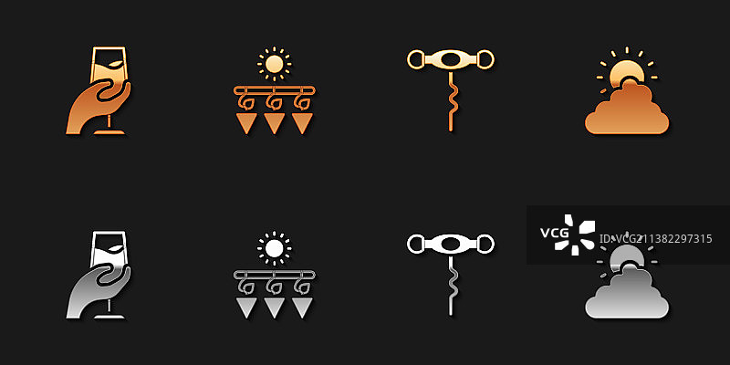 葡萄酒品尝、品酒、葡萄干图片素材