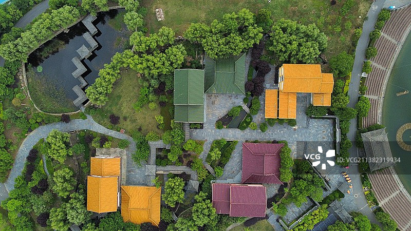 中国非物质文化遗产园一角图片素材