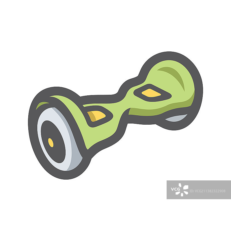 电动双轮平衡车图标图片素材