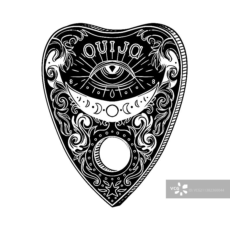 心形灵语板图片素材