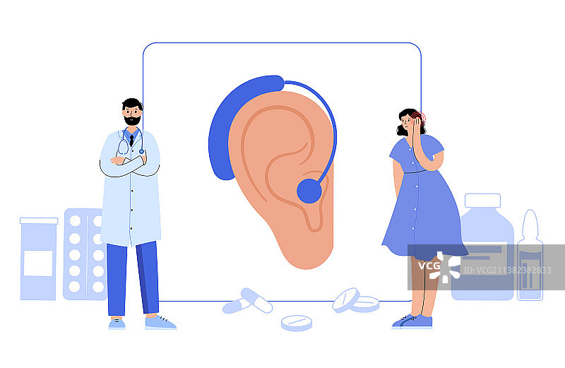 助听器设备图片素材