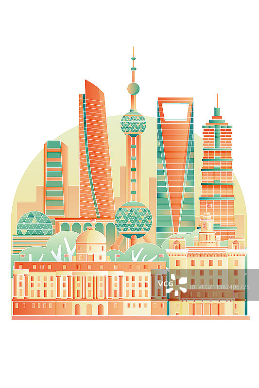 外滩风景图片素材