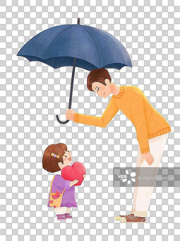 父女图片素材