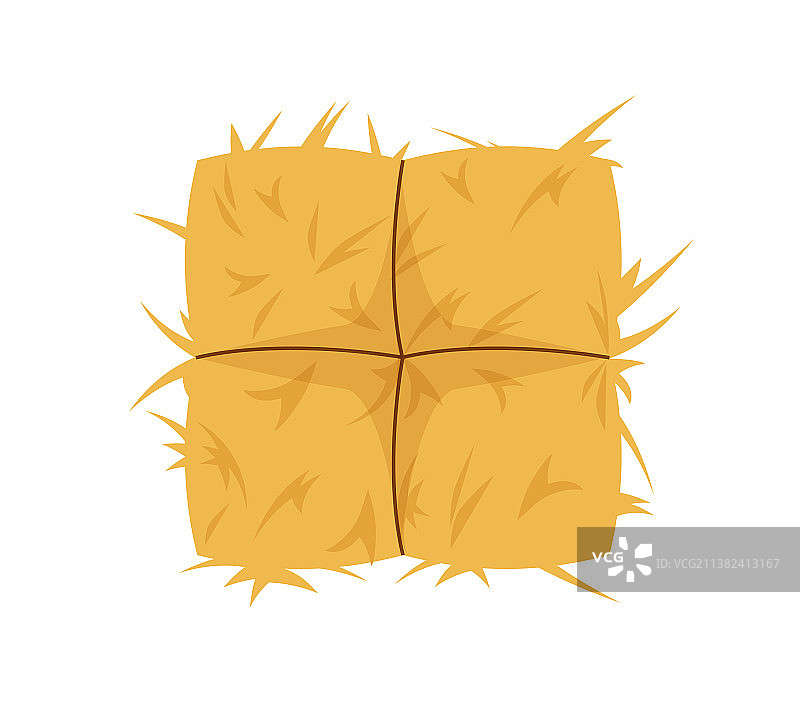 捆草卷图片素材