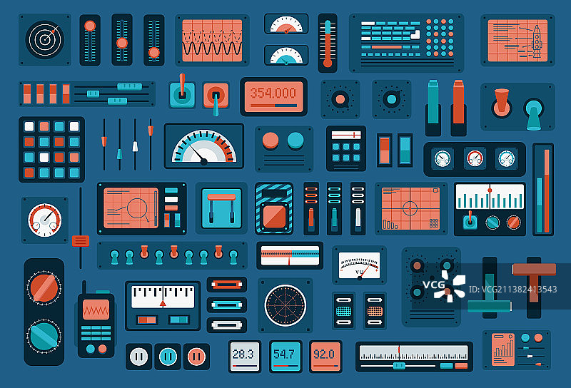 仪表传感器继电器开关合集图片素材