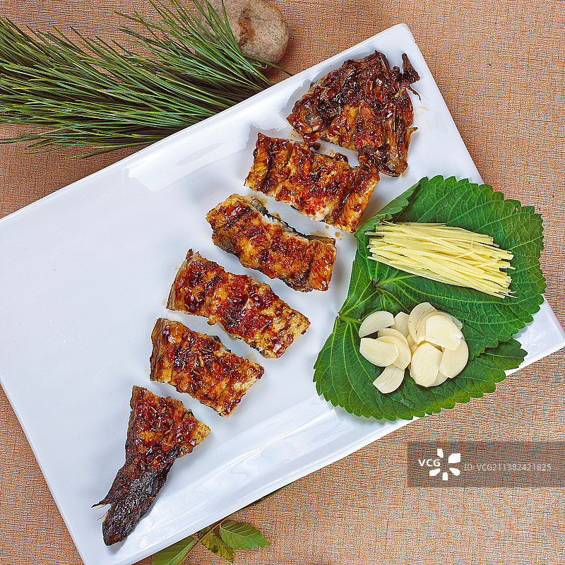 辣烤明太鱼图片素材