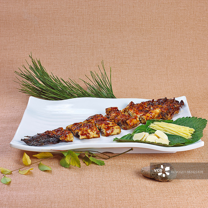 辣烤明太鱼图片素材