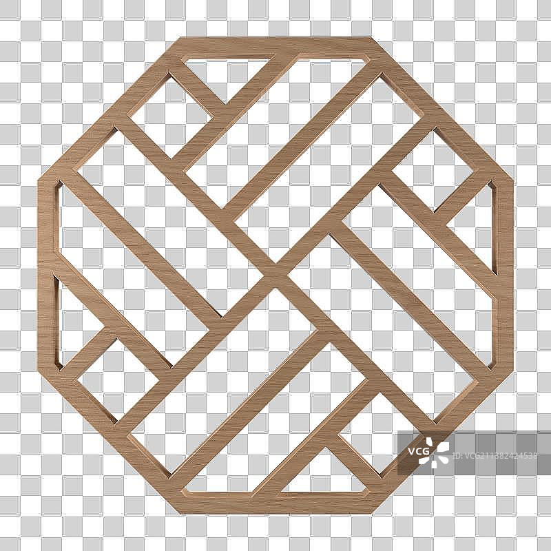 中式传统镂空窗户图案图片素材