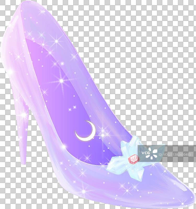 水晶鞋图片素材