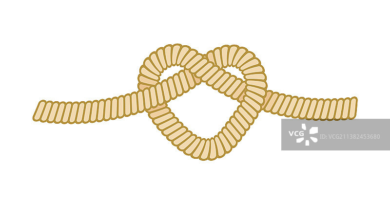 海洋缆绳与水手绳结图片素材