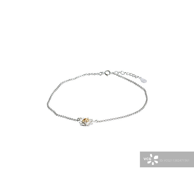 时尚首饰饰品手链款式白底图图片素材