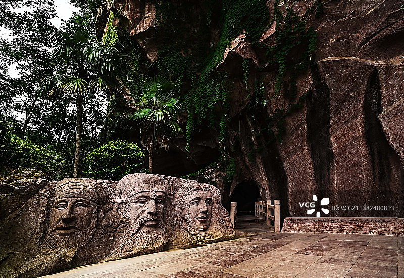 蛇蟠岛【海盗村】图片素材