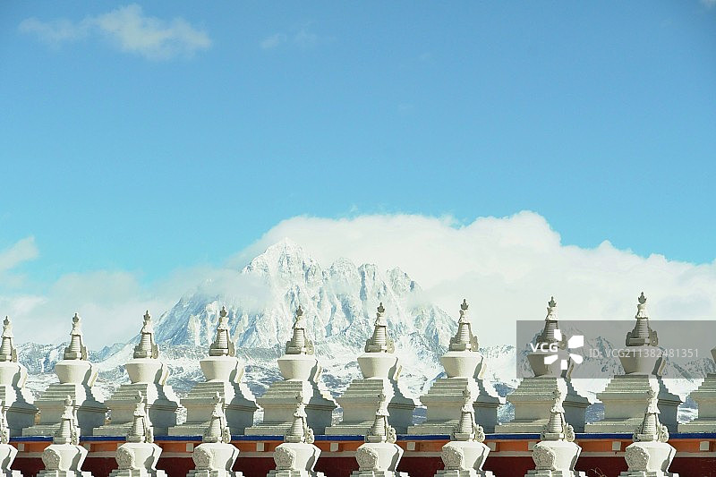 塔公寺图片素材