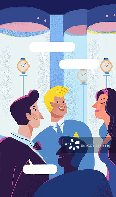 女人自信的交流图片素材