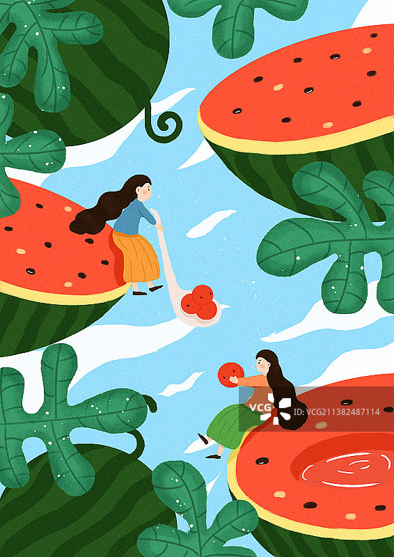 凉爽夏日图片素材