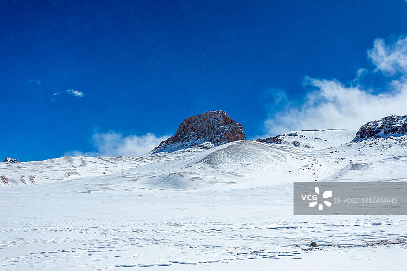 西藏拉萨当雄纳木措电网图片素材
