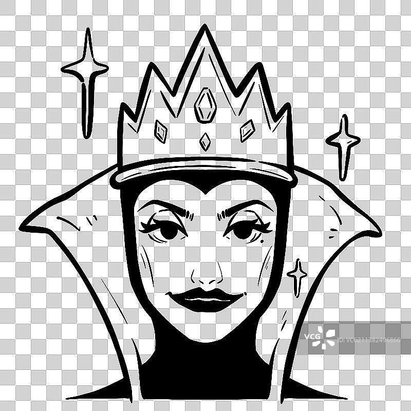 女王头像图片素材