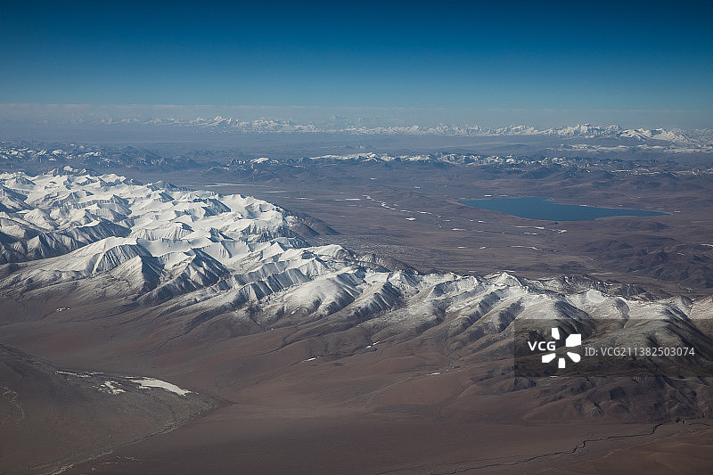 阿里飞拉萨的上空图片素材