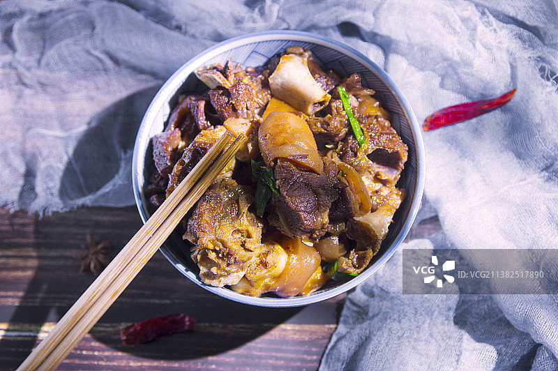 美食-红焖羊肉图片素材