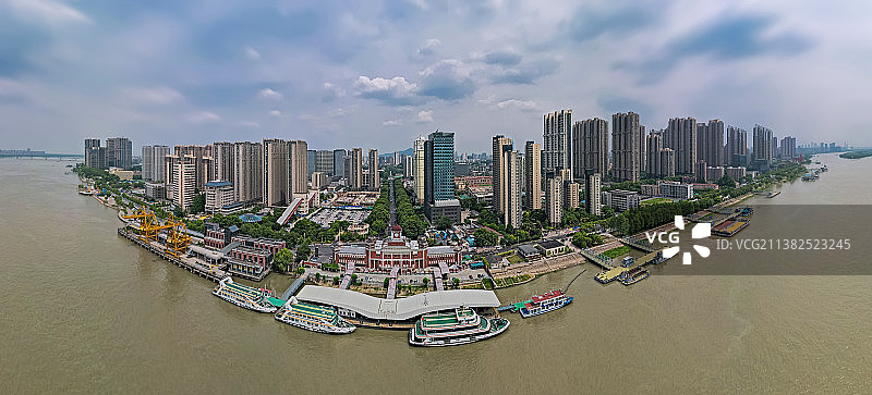 中山码头图片素材