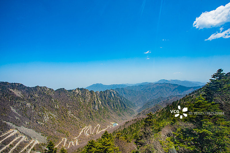 宝鸡市眉县-太白山国家森林公园图片素材