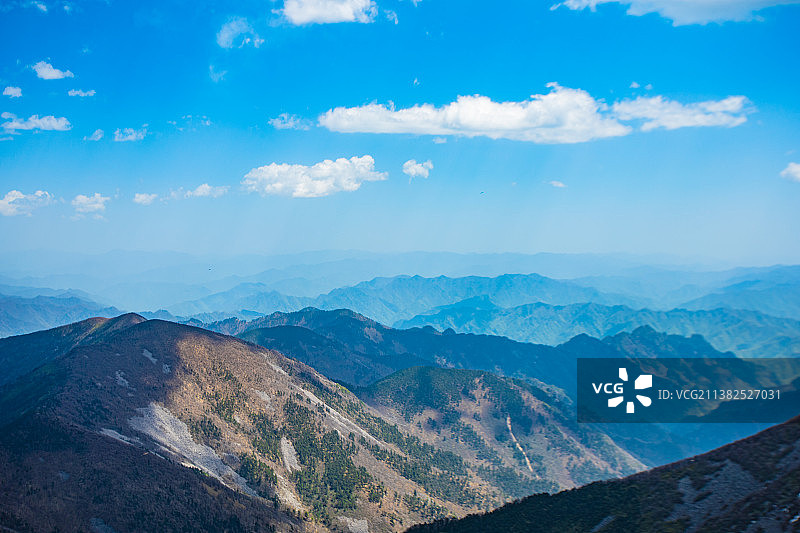 宝鸡市眉县-太白山国家森林公园图片素材