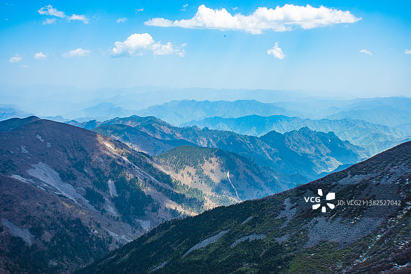宝鸡市眉县-太白山国家森林公园图片素材
