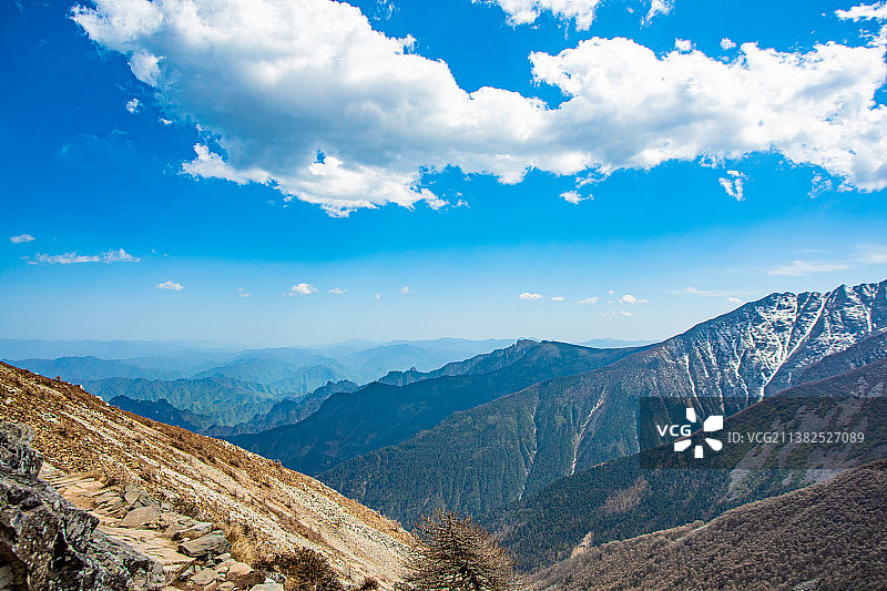 宝鸡市眉县-太白山国家森林公园图片素材