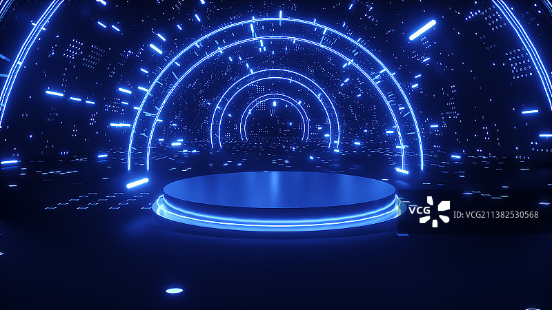 C4D动感科技背景图片素材