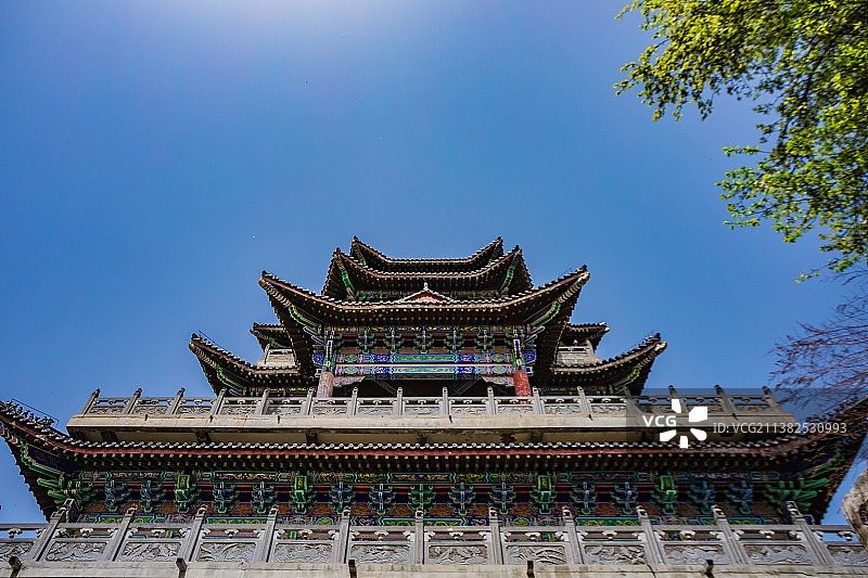 甘肃省平凉市-崆峒山风景名胜区图片素材
