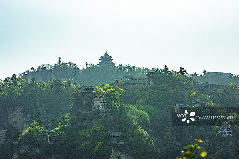 甘肃省平凉市-崆峒山风景名胜区图片素材