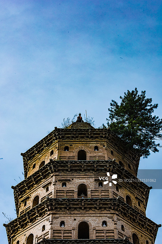 甘肃省平凉市-崆峒山风景名胜区图片素材