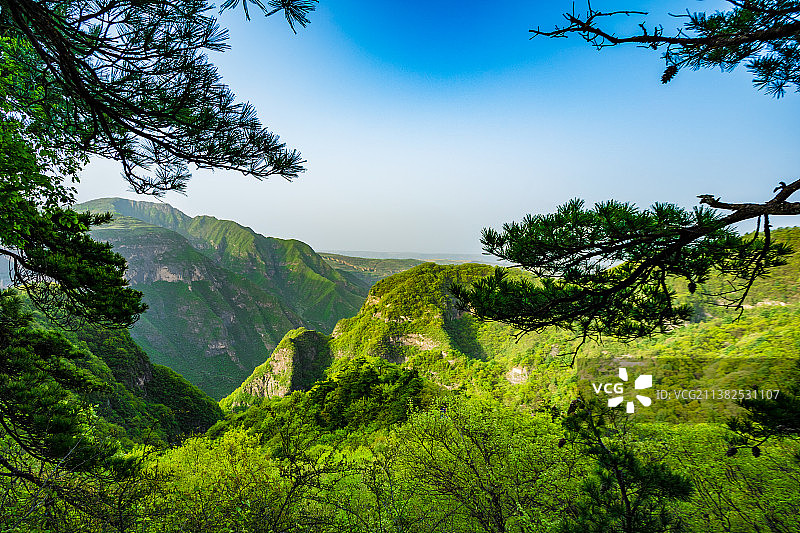 甘肃省平凉市-崆峒山风景名胜区图片素材