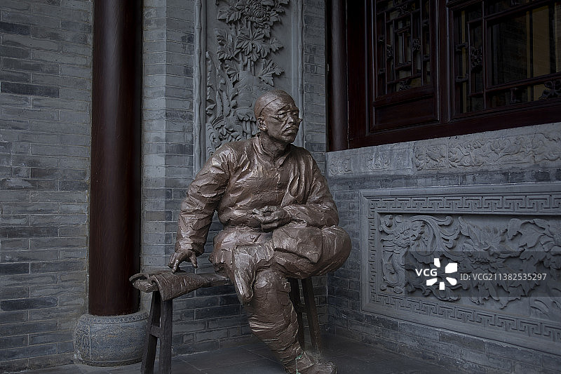 票号掌柜图片素材