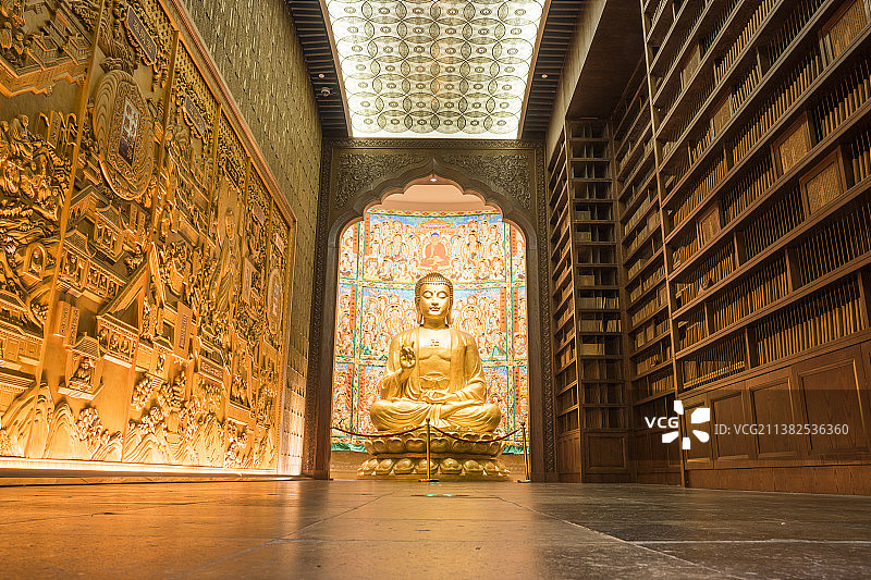 南京大报恩寺汉文大藏经博物馆图片素材