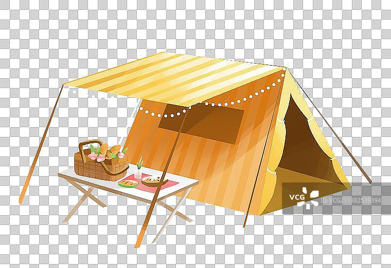 户外野营帐篷图片素材