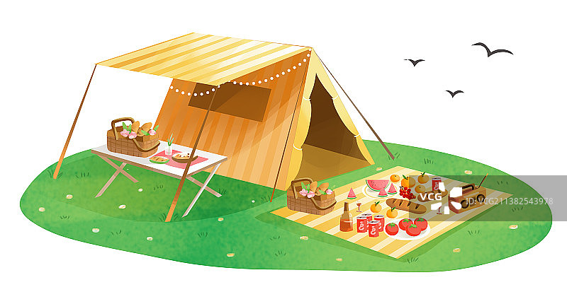 户外露营图片素材